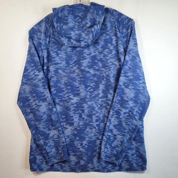 Lululemon Surge Warm Full Zip Men’s Jacket XL Hoodie Blue Pockets Troon North - Picture 9 of 14